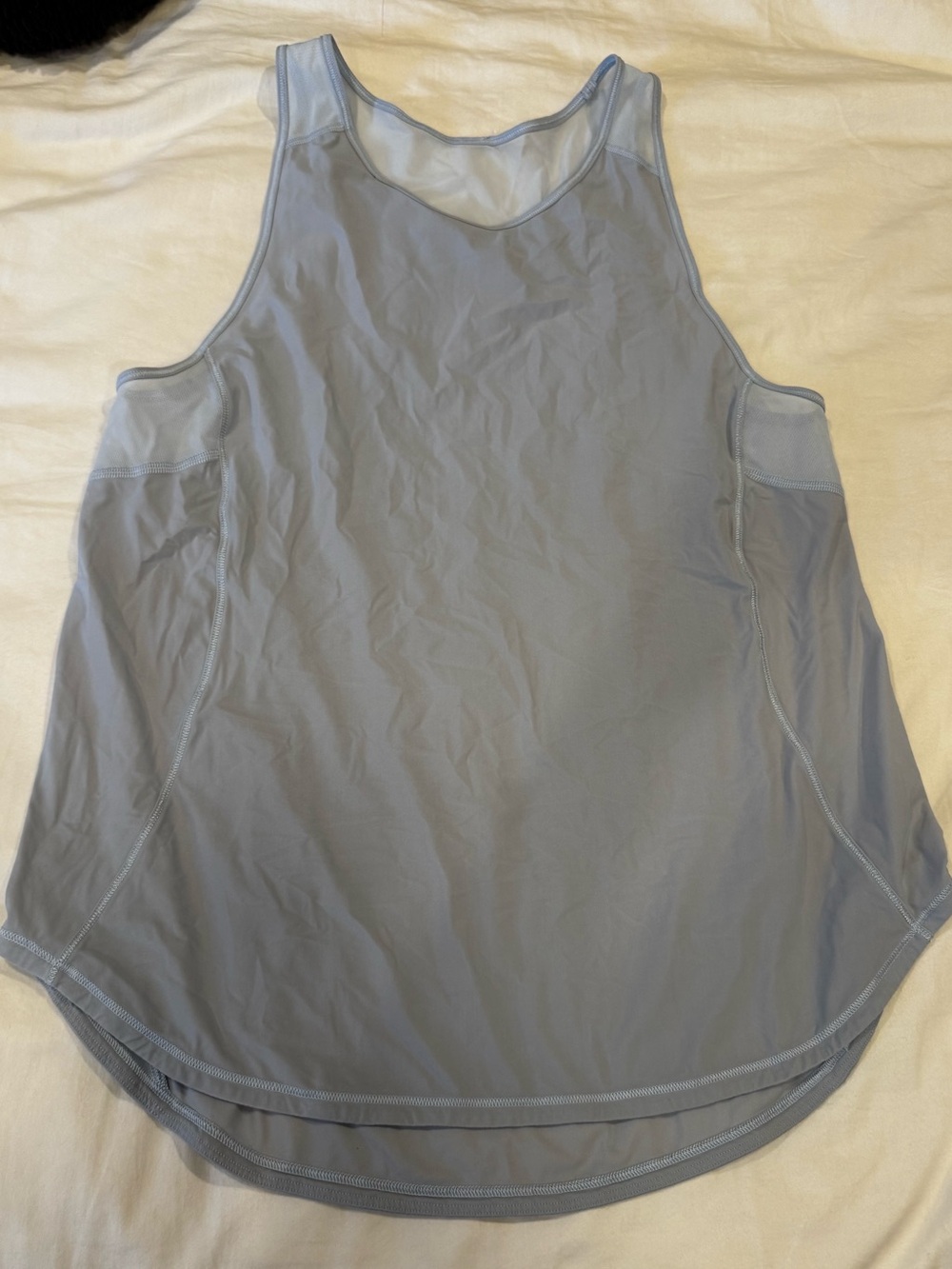 lululemon athletica Light Blue Performance Tank Top
